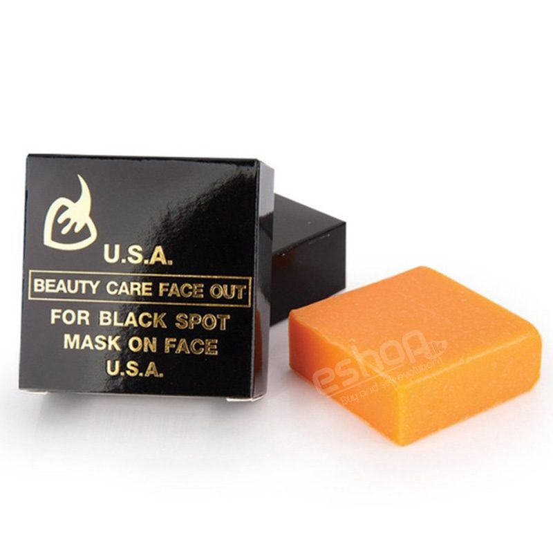 USA beauty care face out soap for black spot mask on face-50g 1 USA beauty care face out soap for black spot mask on face-50g
