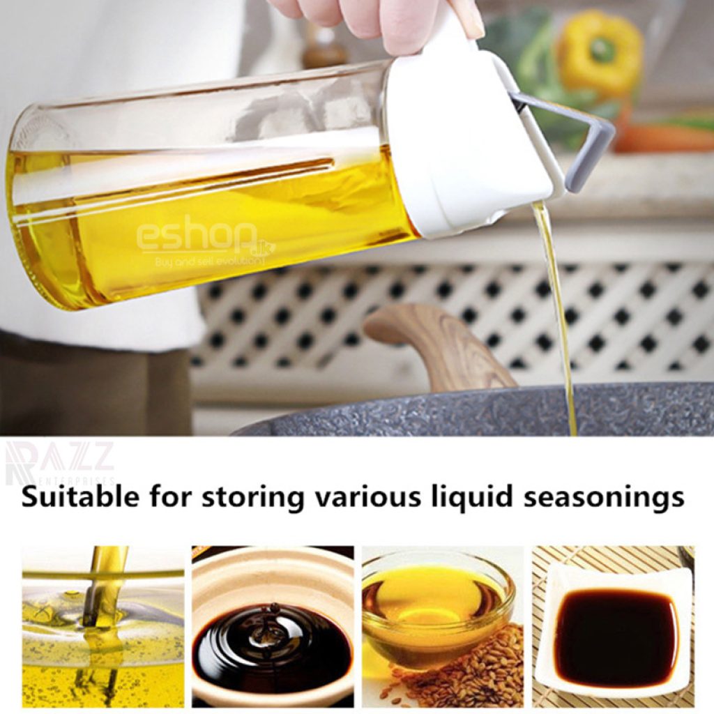 Multipurpose Glass Oil Pot