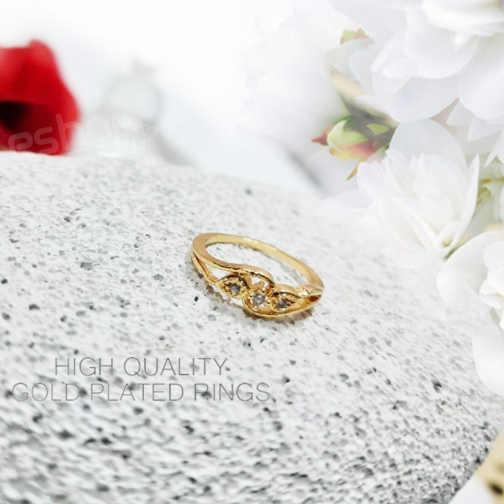 Gold Plated Ladies Stylish Ring
