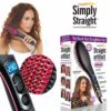 Hair Straightener Brush High Quality Digital Simply Straight Ceramic