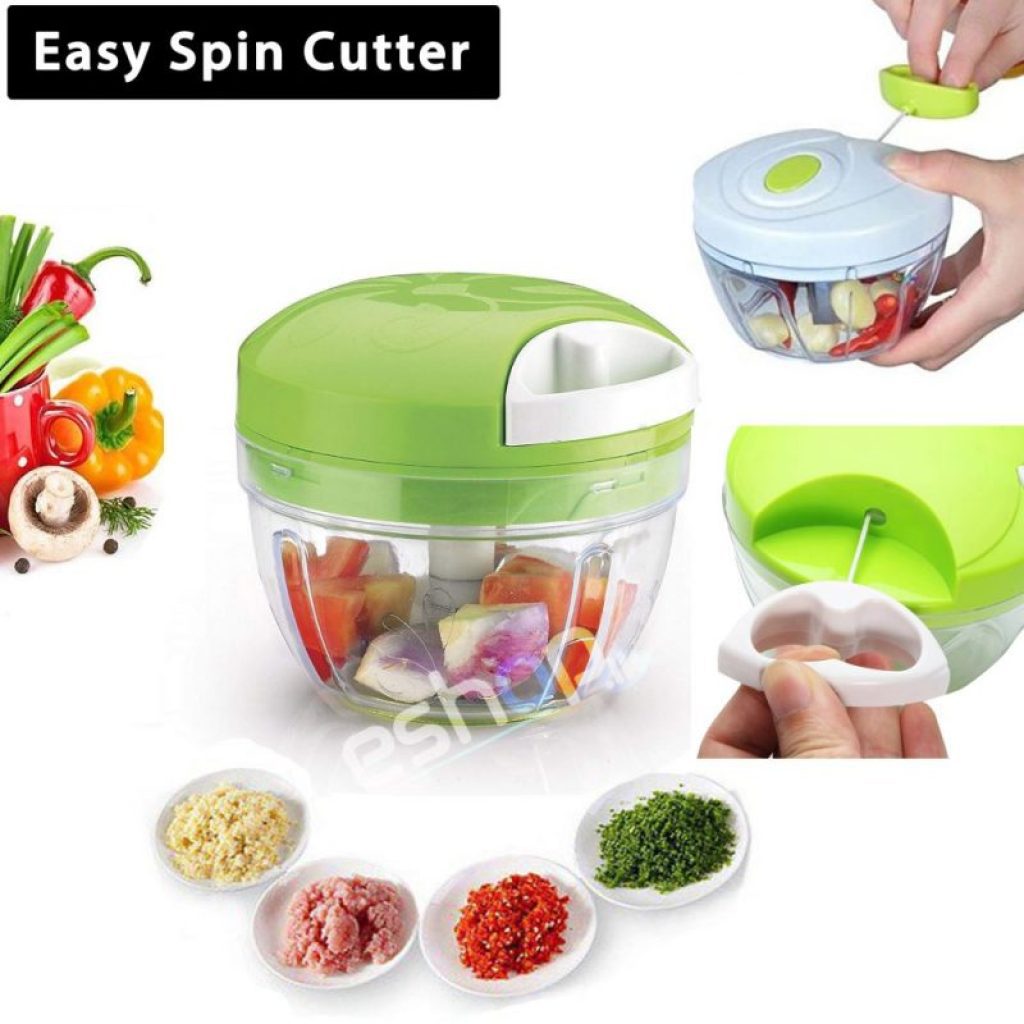Spin Cutter- easy Vegetable and Fruit Chopper