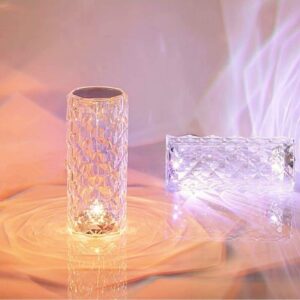 Diamond Table Lamp with USB Charging LED Multi Color Crystal Lamp