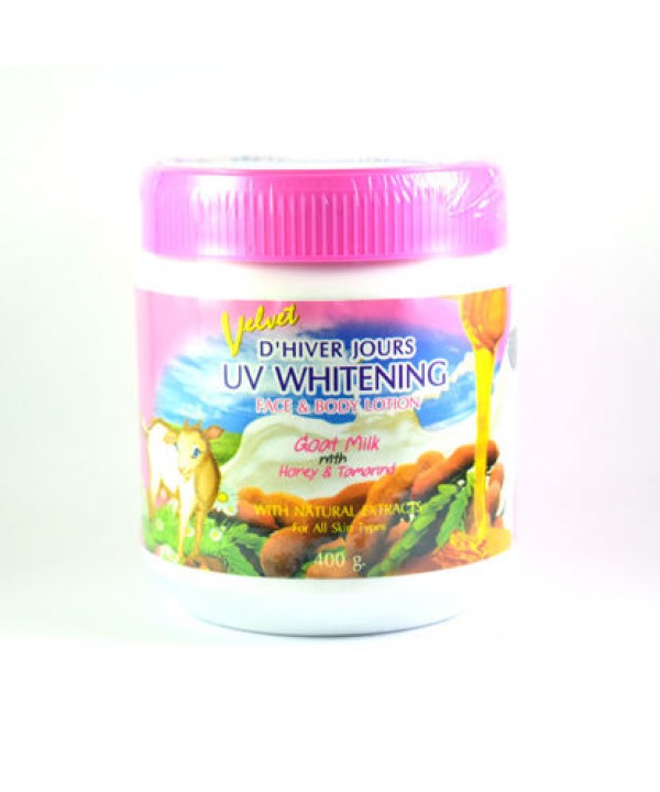 New Velvet D'Hyver Jours UV Whitening Face and Body Lotion