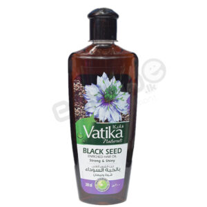 Vatika Black Seed Enriched Hair Oil Strong And Shiny 200ml (vitamin - A E A)