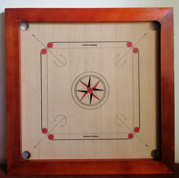 ORIGINAL Wooden Carrom Board Baby Board1