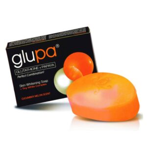 GLUPA Skin Whitening Soap with Papaya Glutathione and Vitamin C