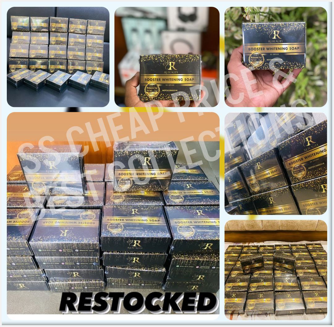 RJ Booster Whitening Soap - 100g