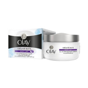 Olay natural aura night all in one radiance cream
