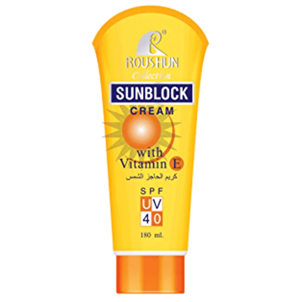 Roushun Sunblock Cream SPF 40 - 180ml