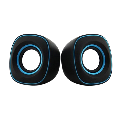 Multimedia Speakers 2.0 Model K2037 High Quality 2 Multimedia Speakers 2.0 Model K2037 High Quality