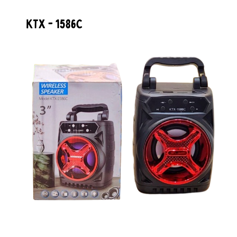 Bluetooth Speaker Wireless and Portable KTX - 1586C