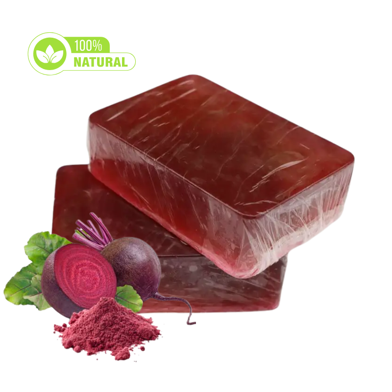 Beetroot Soap Handmade & Natural Skin Whitening Soap - 100g