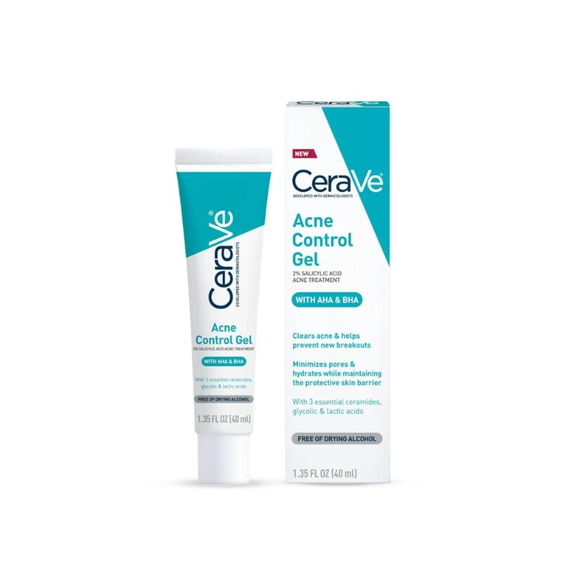 CERAVE Acne Control Gel with AHA & BHA - 40ml