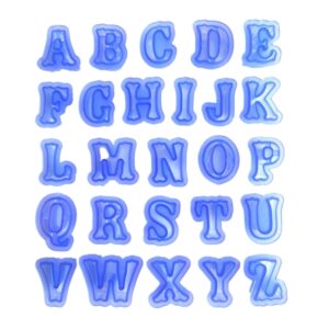 Alphabet Letter Cookie Cutter Set - 26 Pcs