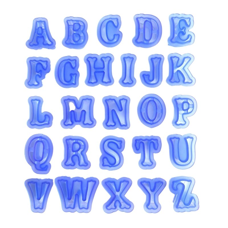 Alphabet Letter Cookie Cutter Set - 26 Pcs